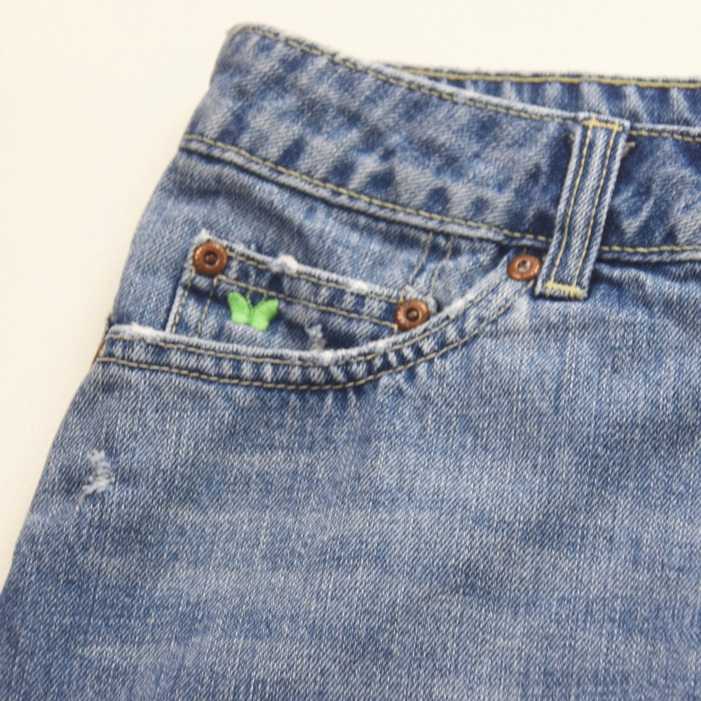 Aeropostale Jean Mini  Skirt - Picture 3 of 4